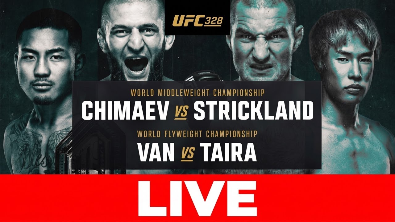 UFC 328: Khamzat Chimaev vs Sean Strickland  | LIVE STREAM / Live Coverage