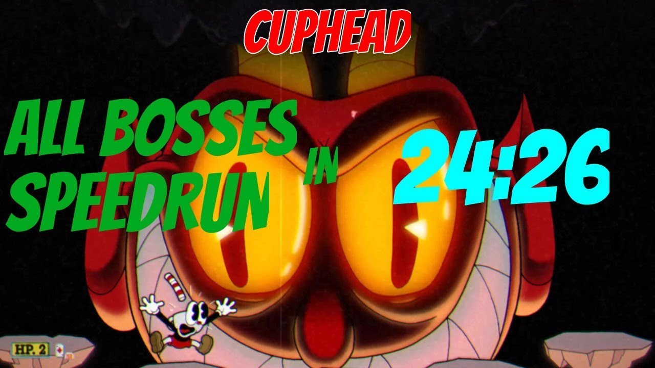 [Former World Record] All Bosses - 24:26 (Legacy) - Cuphead