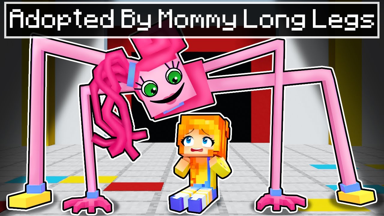 Усыновлено MOMMY LONG LEGS в Minecraft!