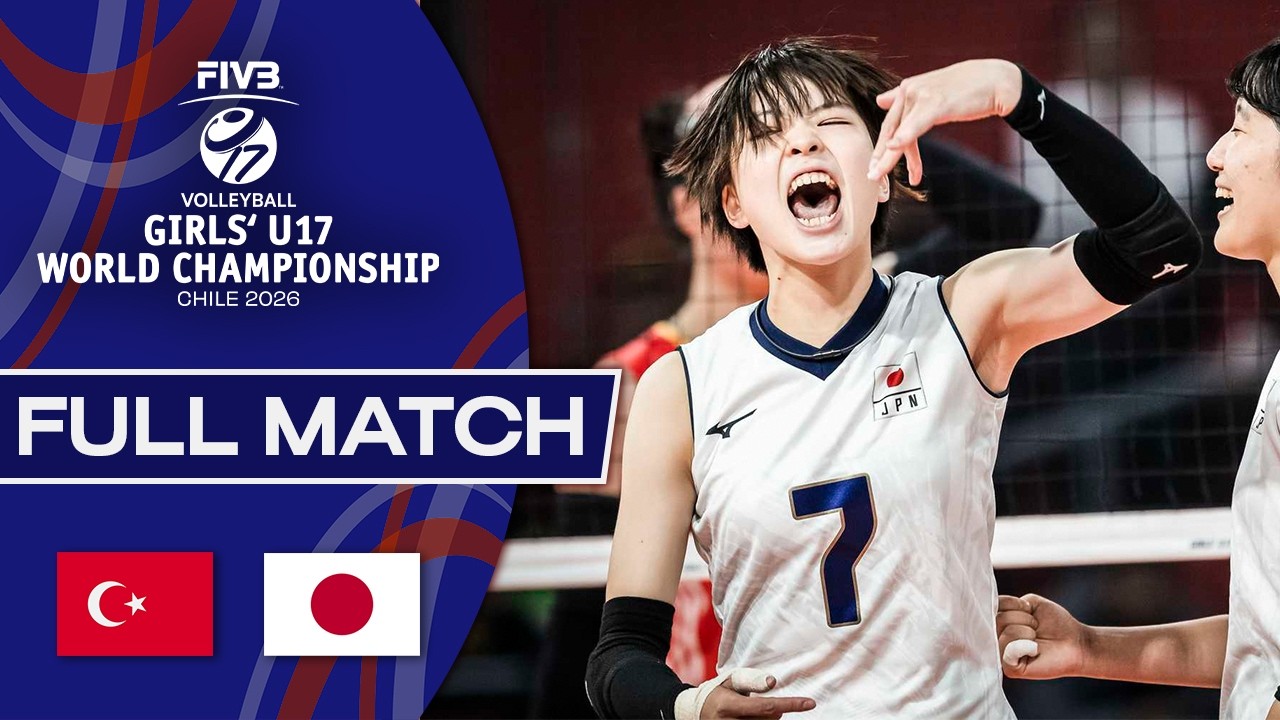 T&uuml;rkiye vs. Japan - Round of 16 | Girls' U17 World Championship - 2026