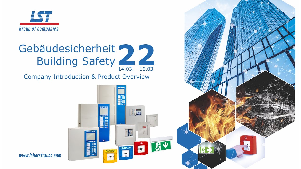 Presentation Building Safety22 - Company Introduction & product overview - Labor Strauss Gruppe - EN