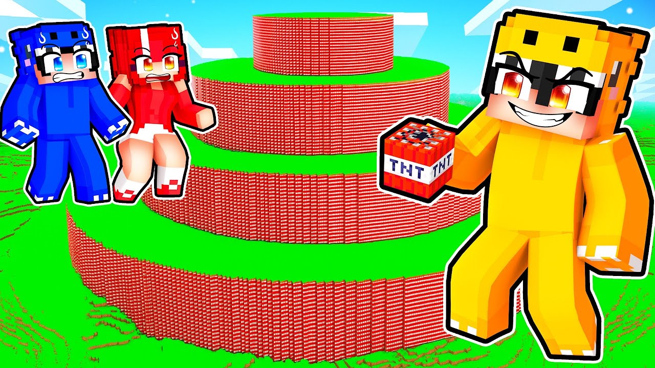 Minecraft's Largest TNT Explosion!