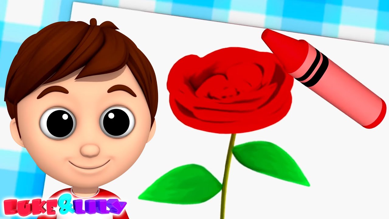 Pastelli Colori Canzone e pi&ugrave; rime educative per i bambini