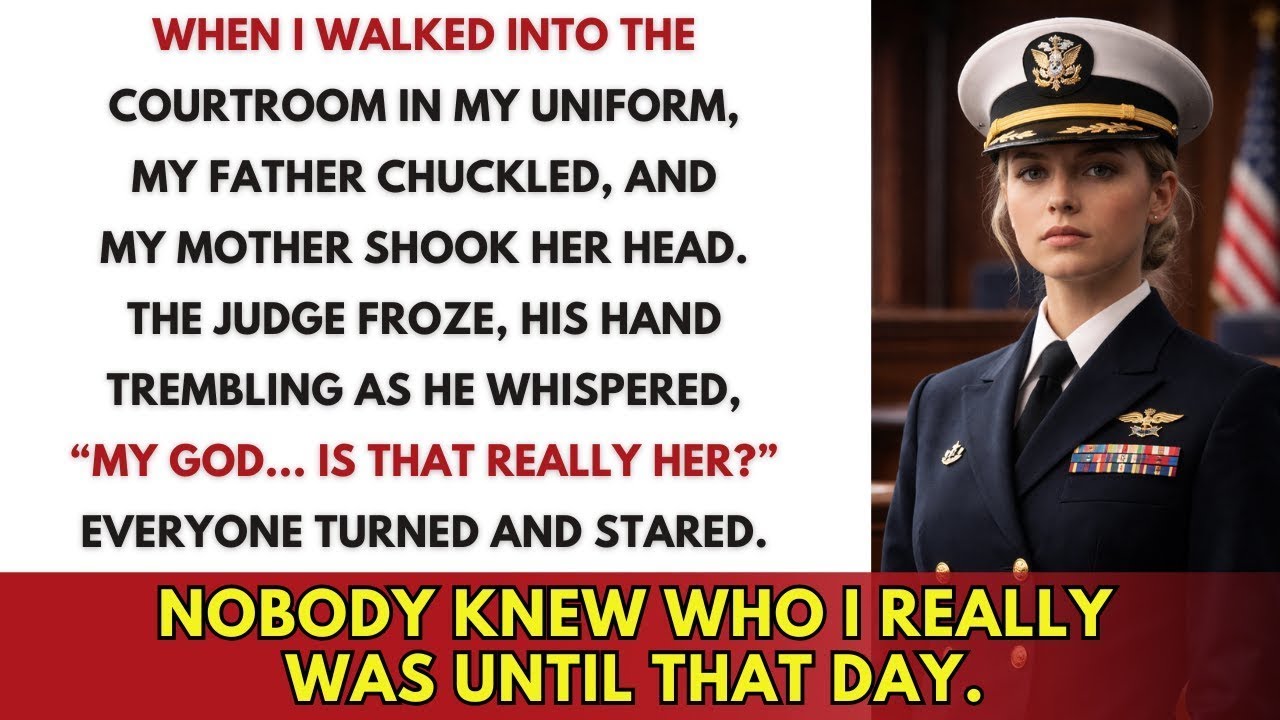 I Walked Into Court in My SEAL Uniform, My Father Chuckled, My Mother Shook Her Head, but the Judge…
