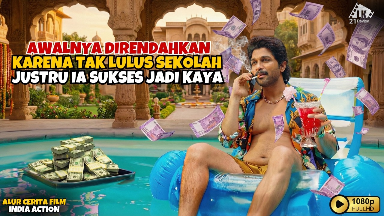 AWALNYA DIRENDAHKAN KARENA TAK LULUS SEKOLAH JUSTRU IA SUKSES JADI YOUTUBER|| ALUR CERITA FILM INDIA