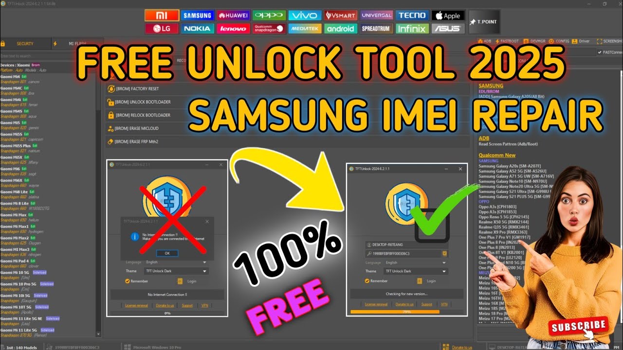 New Update TFT Unlock Tool V6.2.1.1 Setup 2025 | TFT Unlock Tool New Update 2025 | Free Unlock Tool