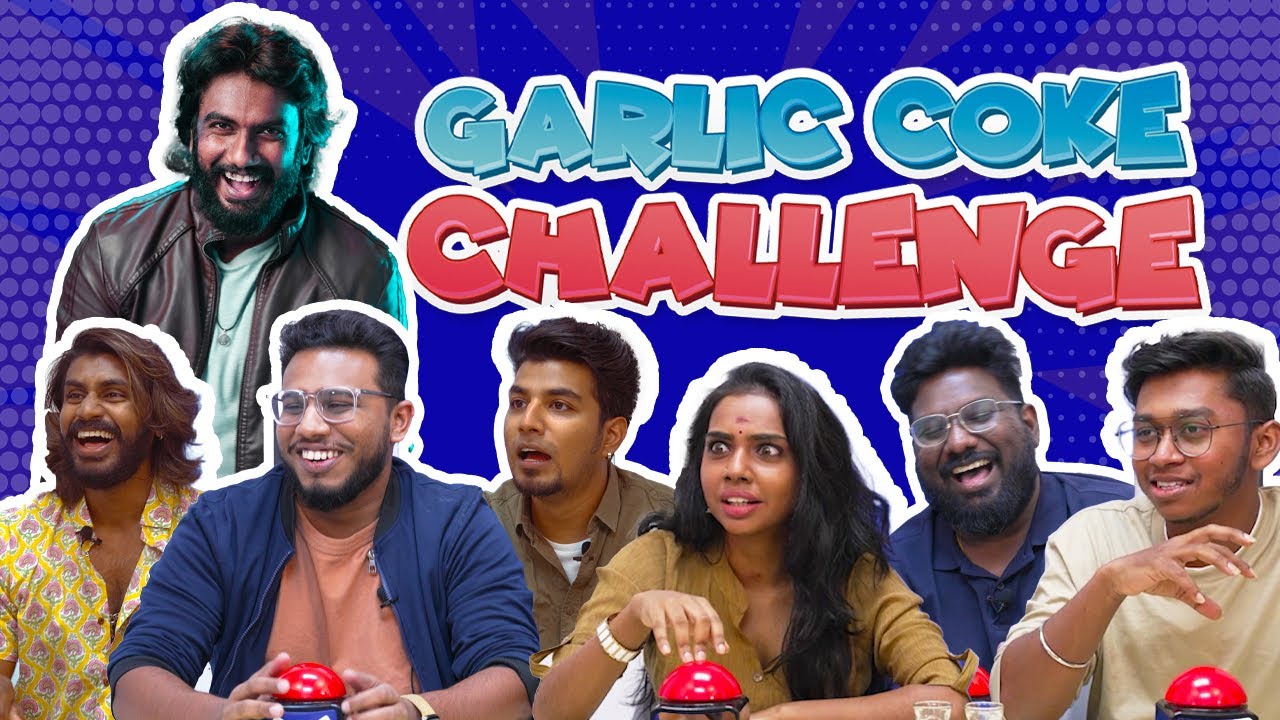 Garlic Coke Challenge | DaView | Tanesh, Mathubalan, Vicky, Shabby, Dishaaleny, Vijay