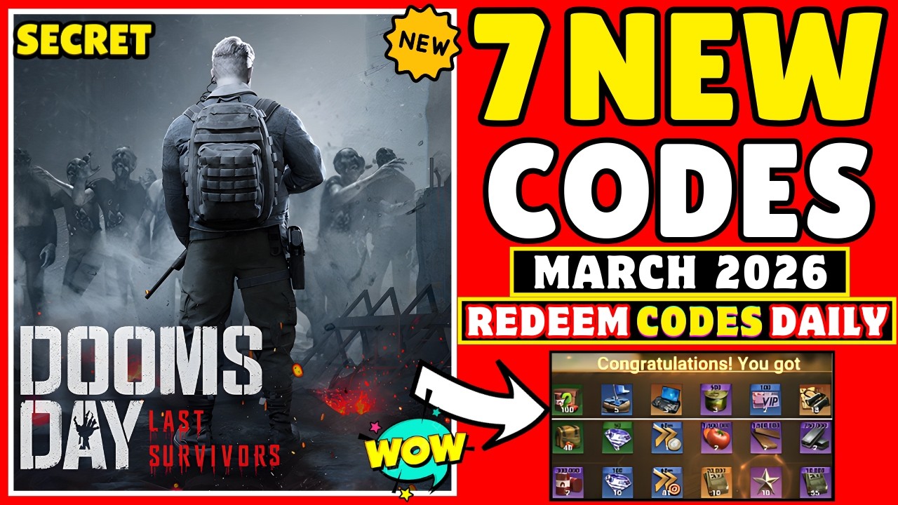 LATEST 👈 DOOMSDAY LAST SURVIVORS COUPON CODES MARCH 2026 - DOOMSDAY LAST SURVIVORS REDEEM CODES