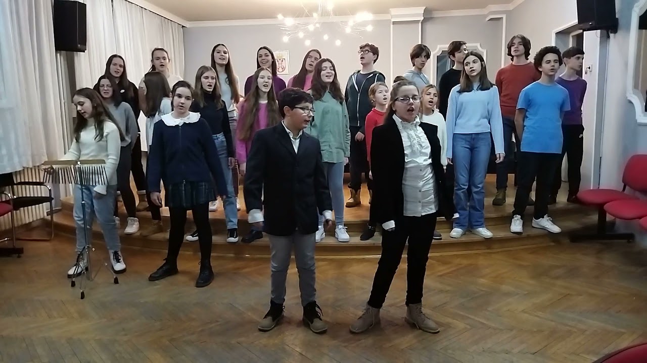 Kad te vidim na sokaku - Sara i Nikola Pavlović uz Hor OMŠ, Niš
