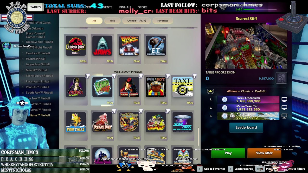 [18+] 15 Jan 2026: [18+] My first-play of PinballFX ... then maybe Berzerk Arcade RA