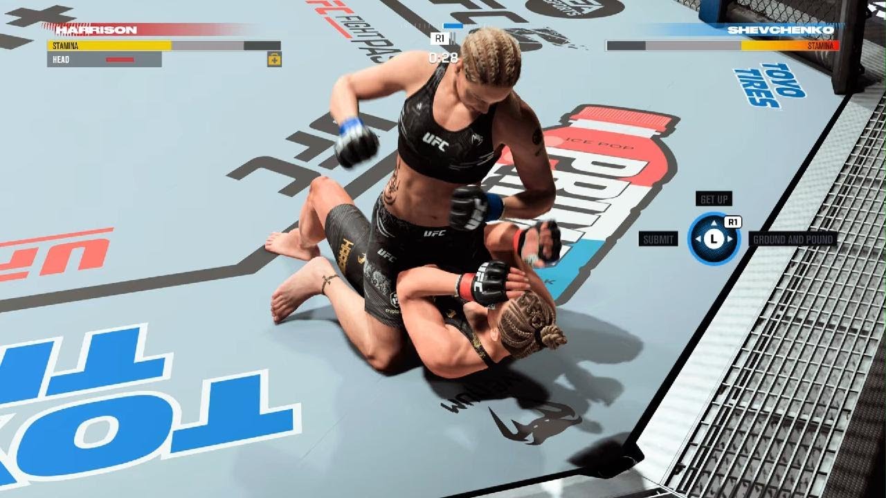 KAYLA HARRISON VS VALENTINA SHEVCHENKO UFC 5 ONLİNE