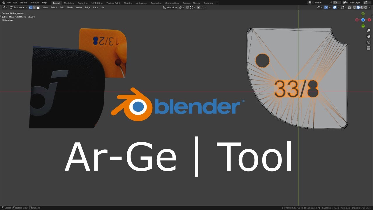 Blender ile Yarıçap Ölçer – STL Dosyası Üzerinde Pratik 3D Print Eğitimi