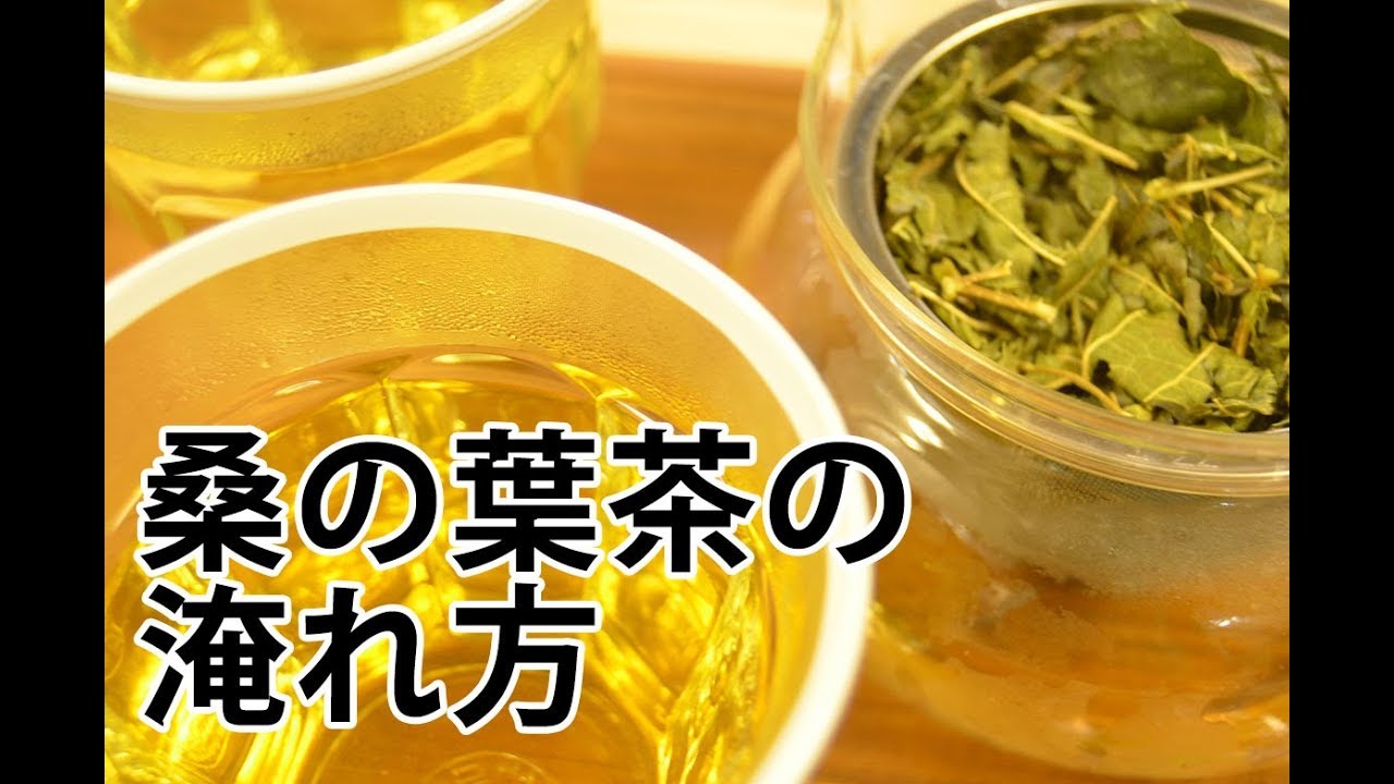 桑の葉茶の淹れ方