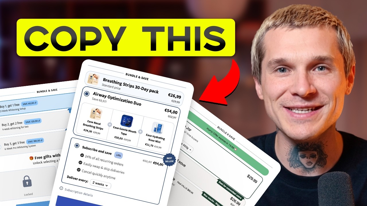 Bundles That Print Money: 3 Setups Every Shopify Owner Should Steal