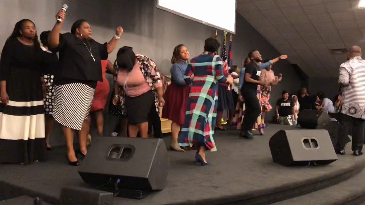 Crazy Praise Break at The Harvest Tabernacle Church!!! 10/7/18
