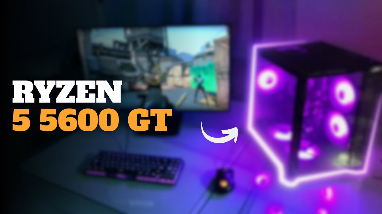 Montando Meu PC Gamer com Ryzen 5 5600 GT! 💻🔥
