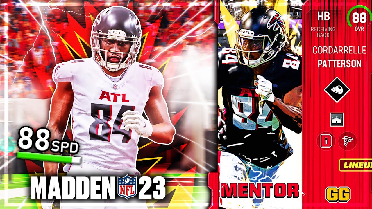 CORDARRELLE PATTERSON RUNS WITH MENACING INTENT - Madden 23 Ultimate Team 