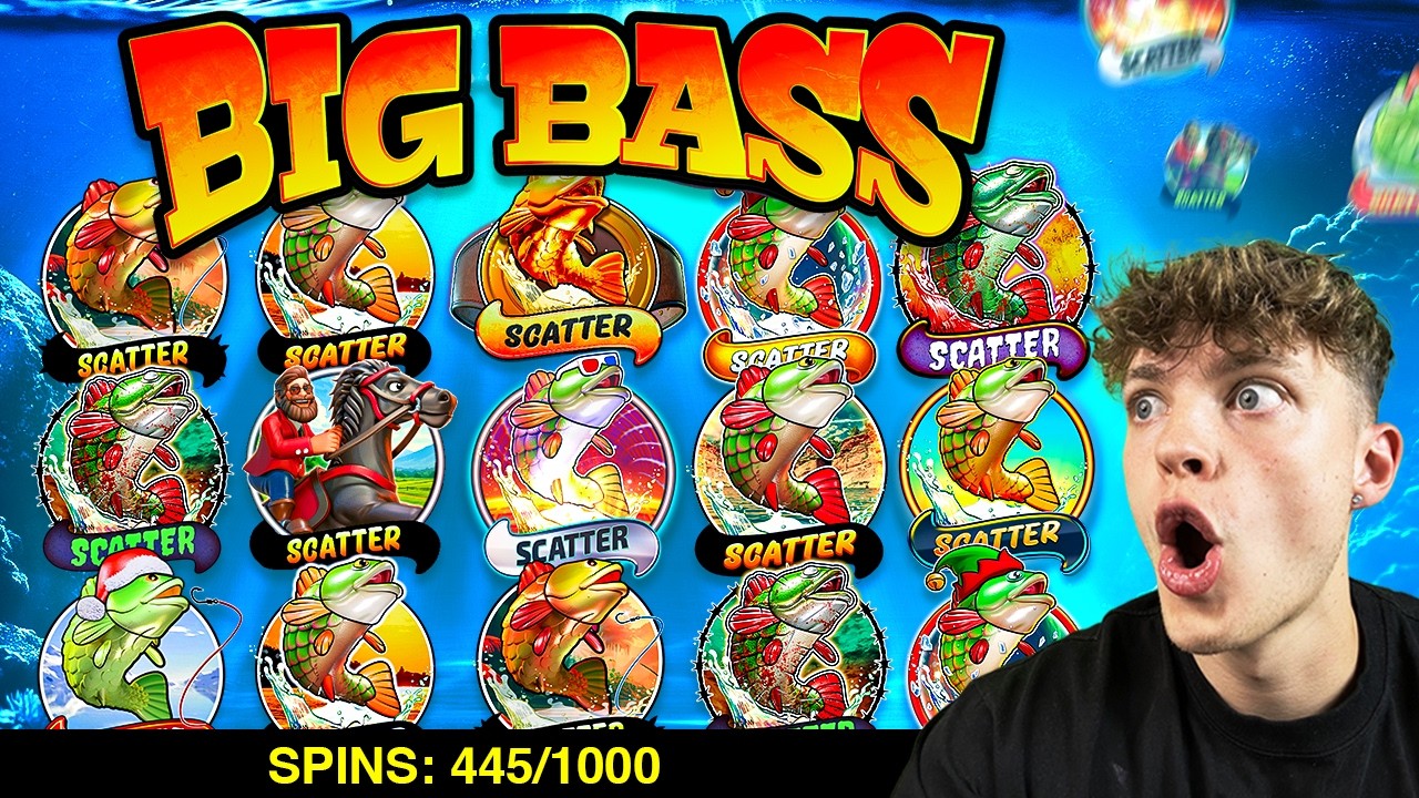 I TESTED 1000 SPINS ON EVERY BIG BASS... (INSANE)