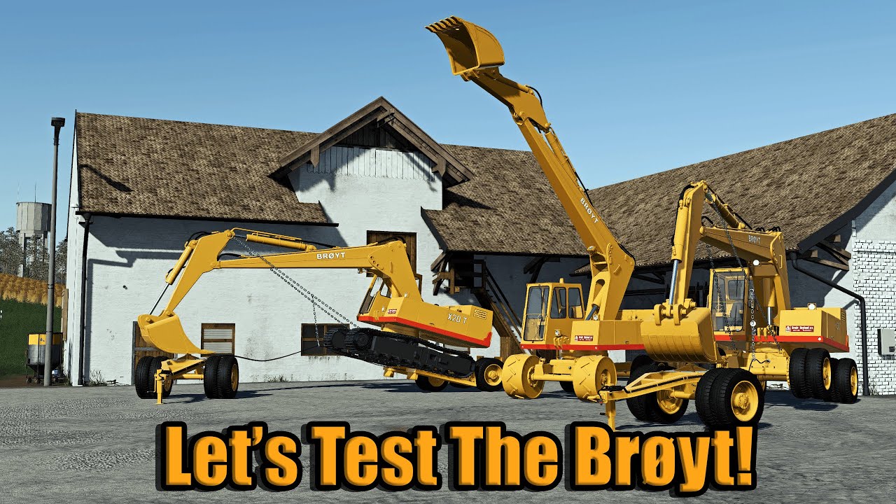 FS19 | Testing The Brøyt X20 and X20T | Work In Progress
