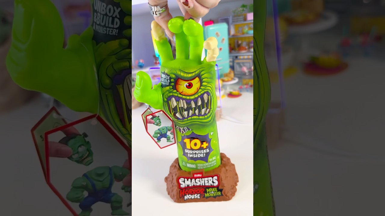 Zuru Smashers Horror House Make A Monster #smashers #asmr #zuru