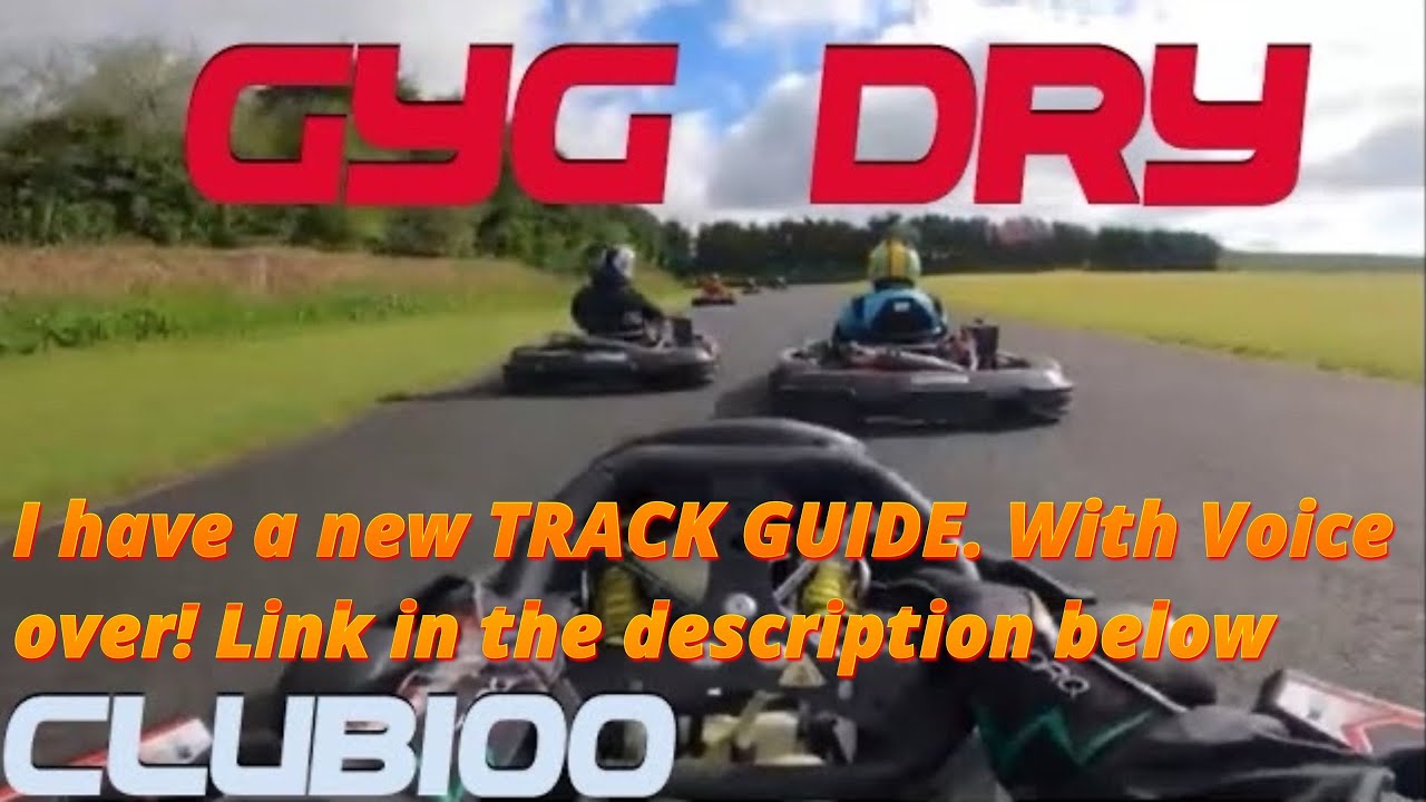 Club100 / BUKC - G-Y-G Dry footage - Kart Tester POV