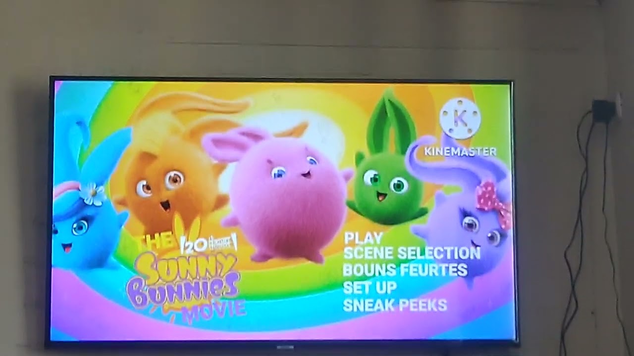 The Sunny Bunnies Movie Menu Walthought DVD 2022