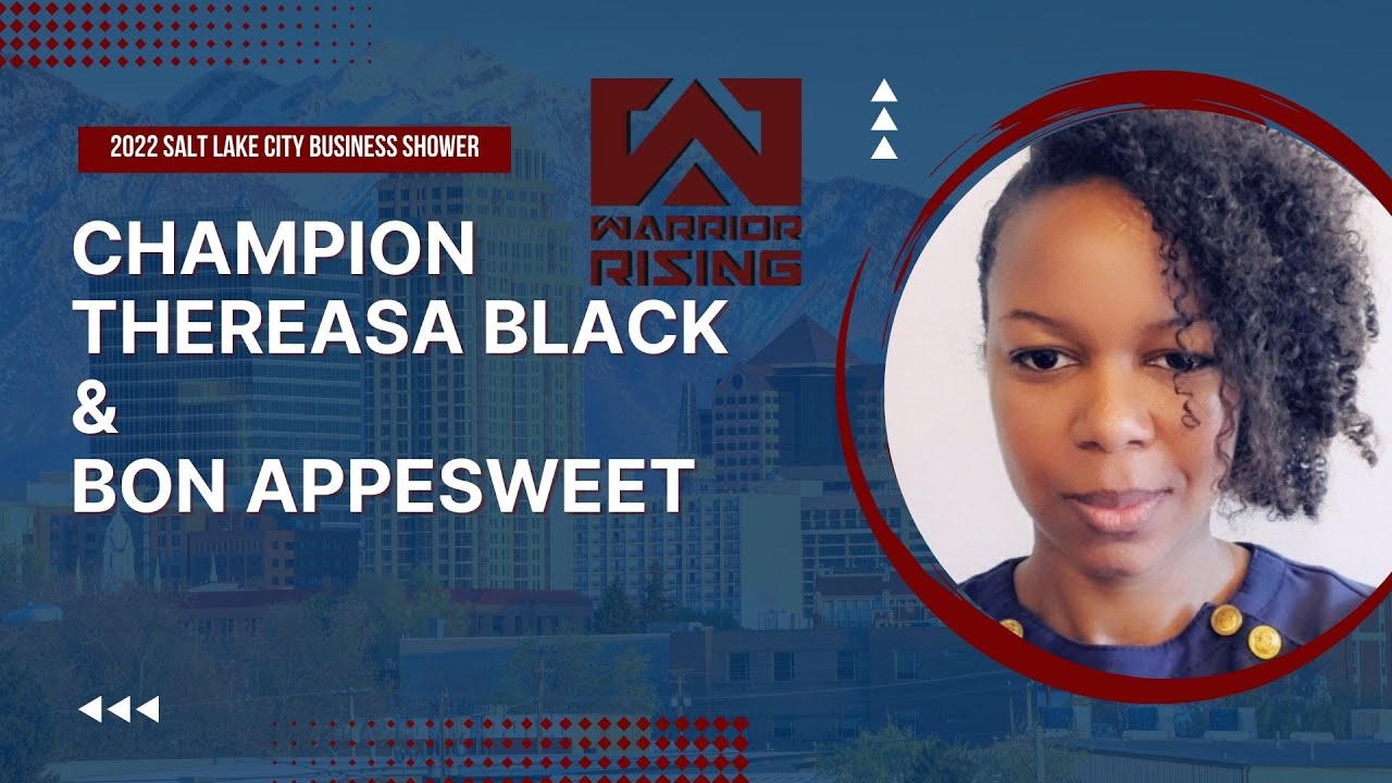 Thereasa Black - 2022 Salt Lake City Business Shower Cohort Champion!