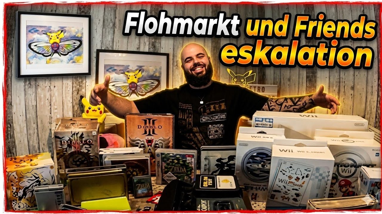 FLOHMARKT,KLEINANZEIGEN und RETRO Sammlung.Mein erstes Pick-Up Video.