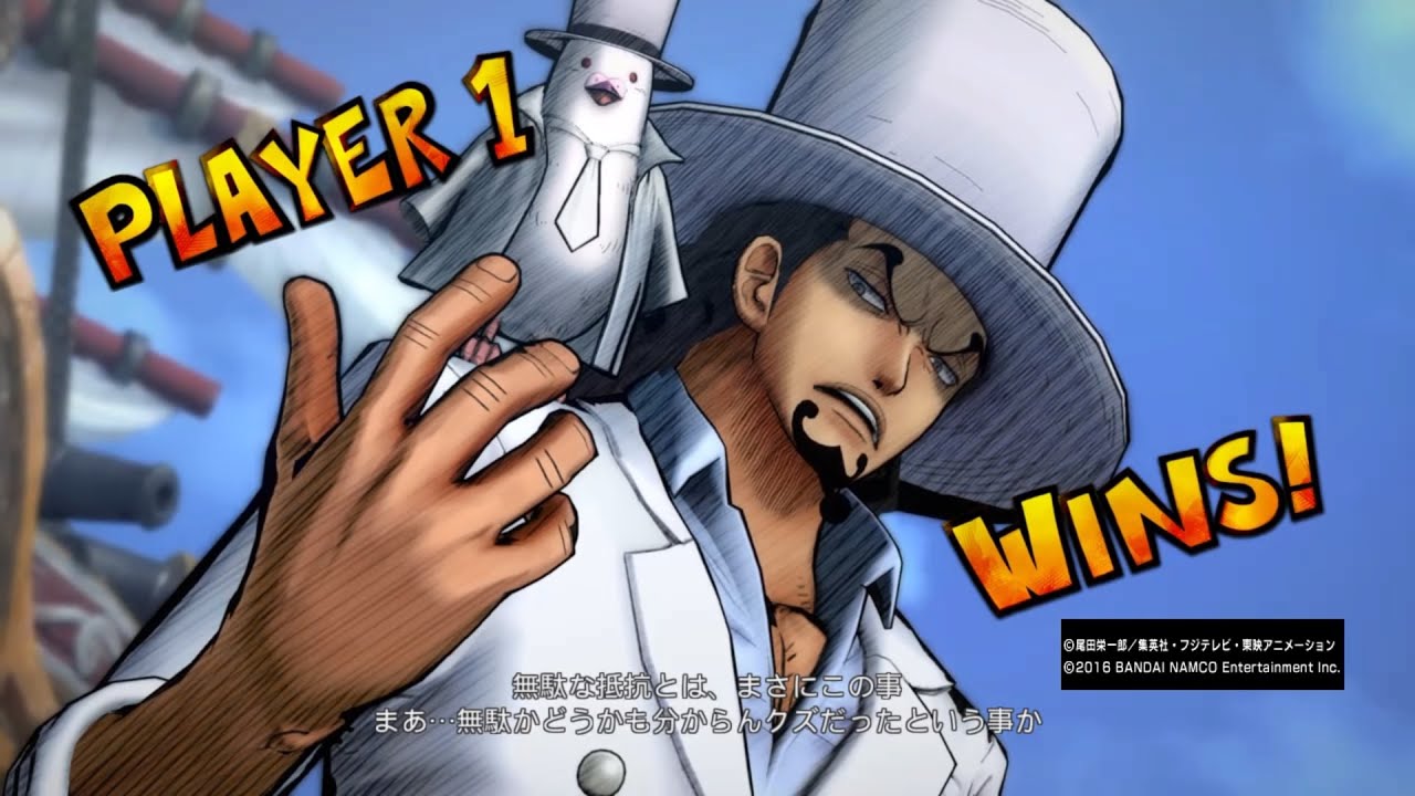 ワンピースバーニングブラッド ルッチ コンボ [ONE PIECE BURNING BLOOD Lucci combo]