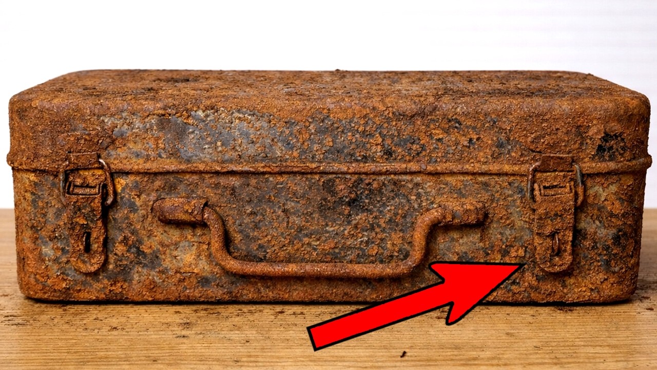 What’s Inside This Rusted Box? 😱 You Won’t Expect This