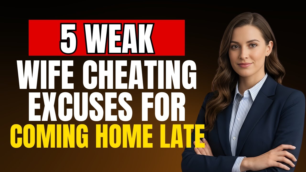 5 Weak Wife Cheating Excuses for Coming Home Late