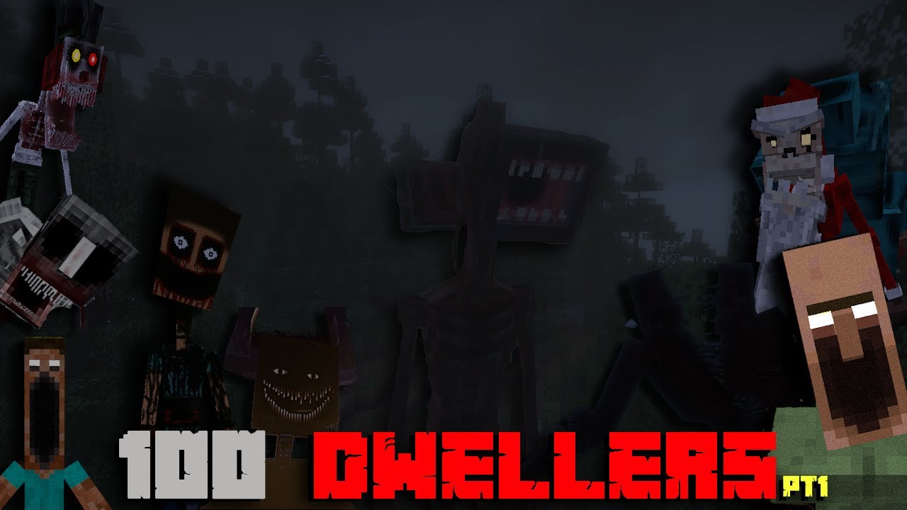 25 MODS de TERROR para MINECRAFT | DWELLERS