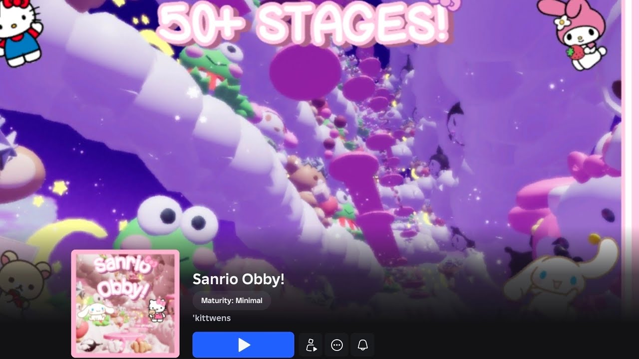 Sanrio Obby! by 'kittwens on Roblox