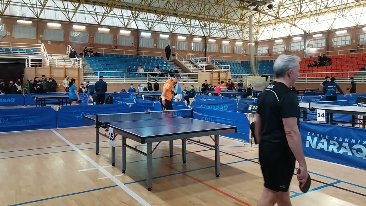 CIRCUITO ANDALUZ - ALCALA 2025/26 MANUEL ZURITA vs EMILIO PARDO -TENIS DE MESA