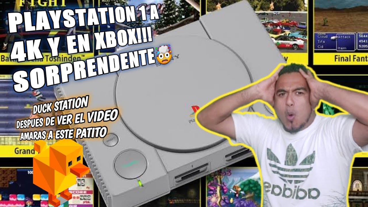 DUCKSTATION - (DESCARGA) Emulador de PS1 [2022] para Xbox One y Xbox Series X/S