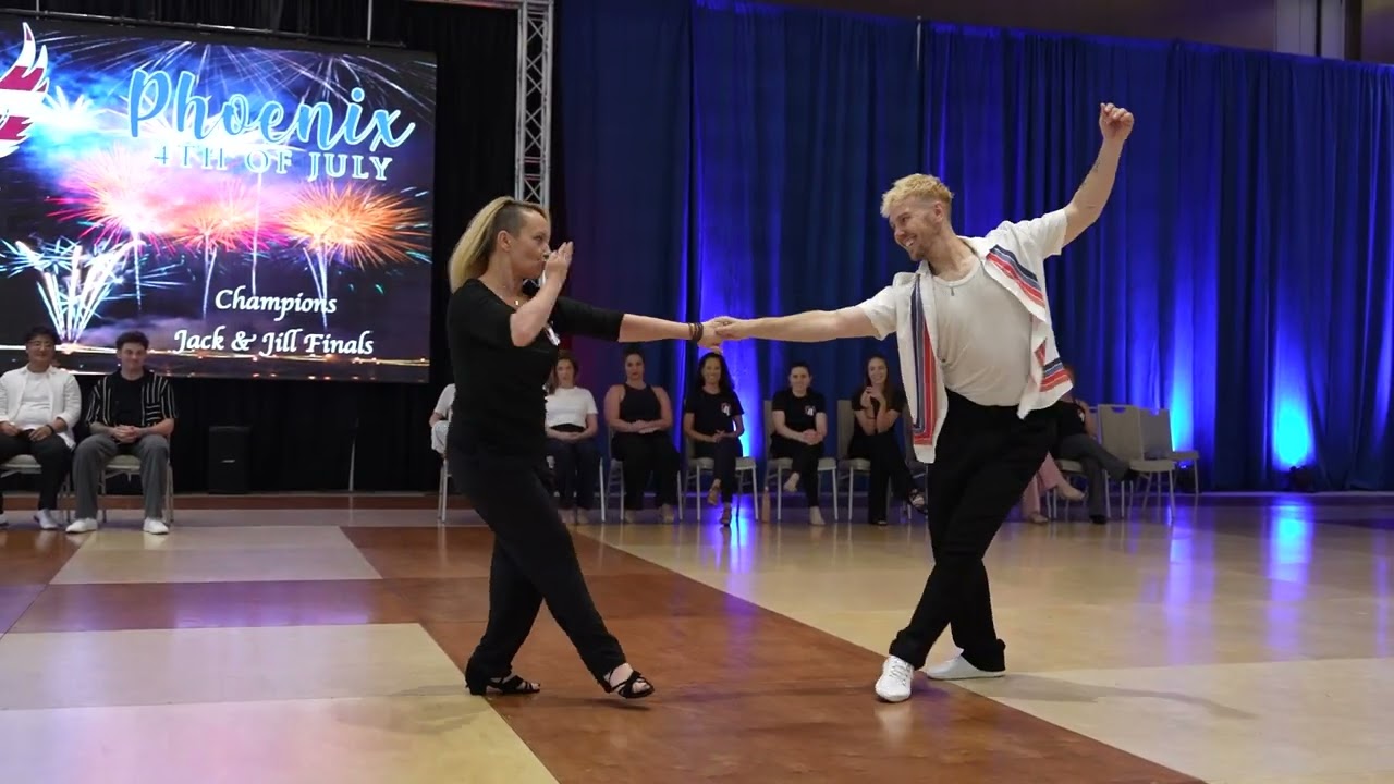 Benji Schwimmer and Sarah Van Drake Champion Jack N' Jill - Phoenix 4th of July 2024
