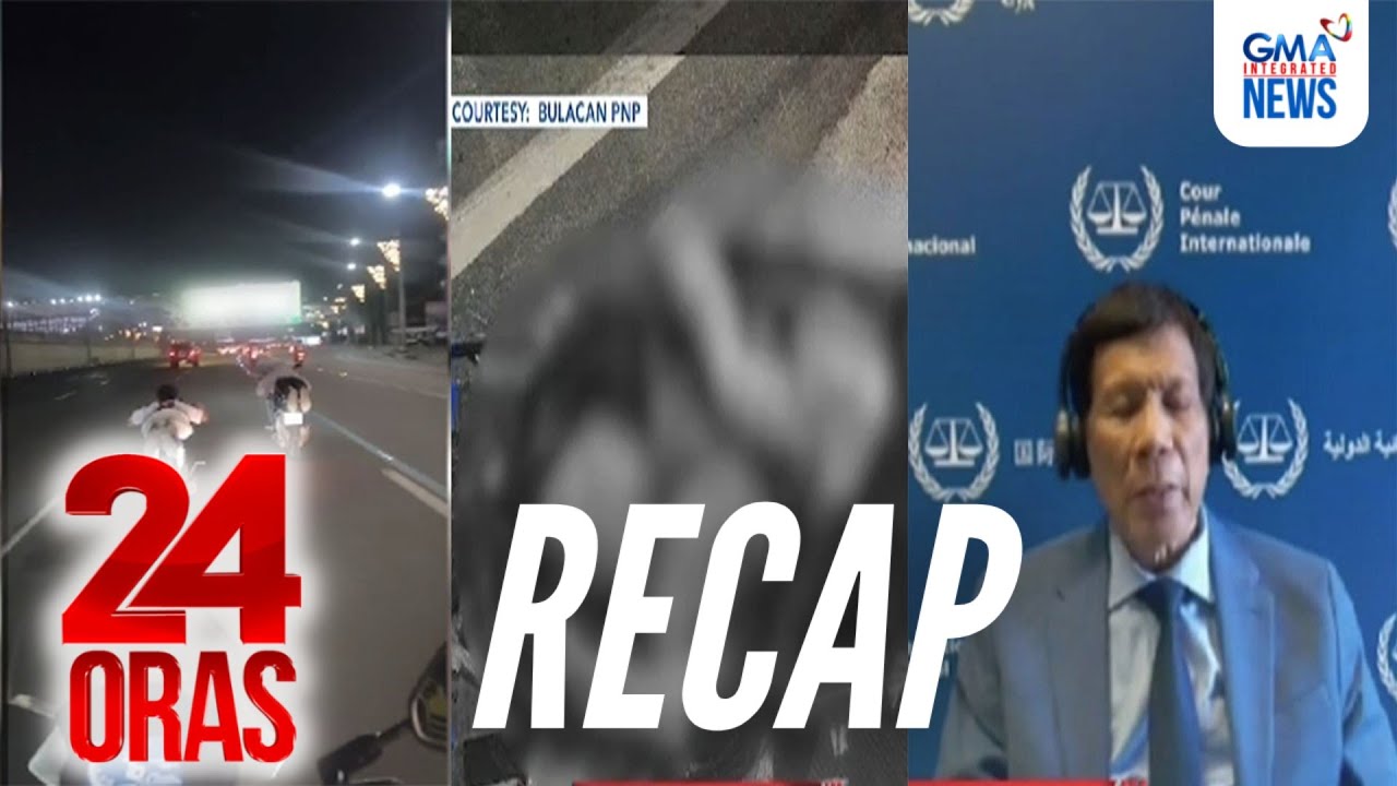 24 Oras: (Part 2) 2 rider na walang helmet, nag-ala 'Superman'; Confirmation of charges ni; atbp