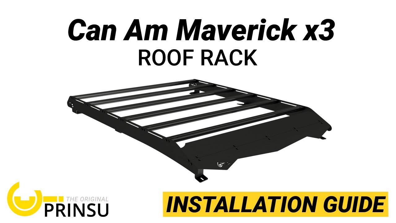 PRINSU INSTALL: CanAm X3 Maverick Roof Rack