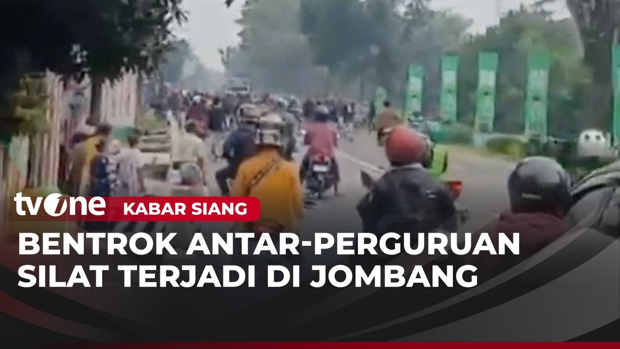 Bentrokan Duel Dua Perguruan Pencak Silat di Jombang | Kabar Siang