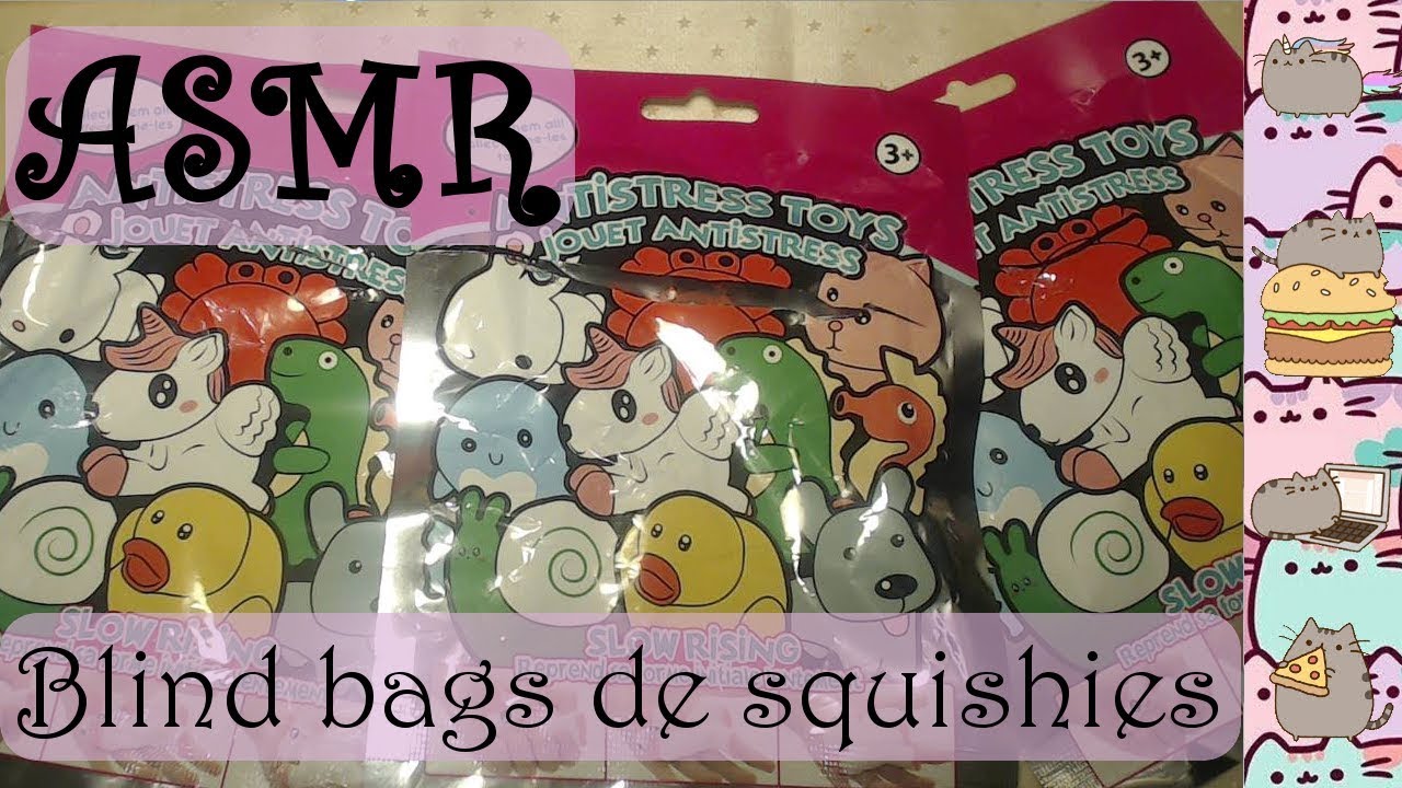 ASMR (Español): Abriendo blind bags de squishies
