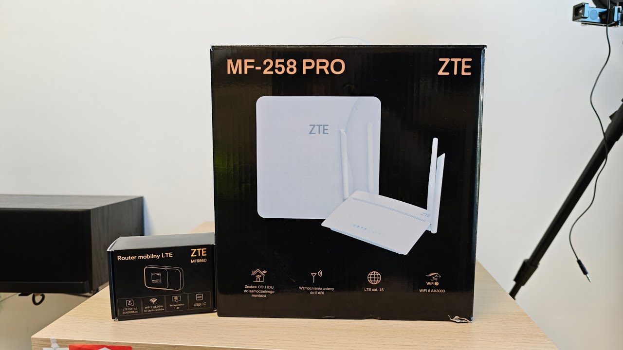 ZTE MF258 PRO ODU IDU router zewnętrzny LTE KAT 15