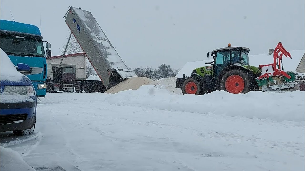 Wtopa w sniegu Wapno Zima 2022