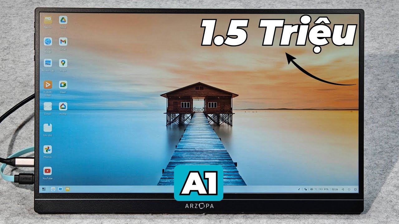 Arzopa A1 - Màn hình di động đáng mua nhất tầm giá 1.5 Triệu !