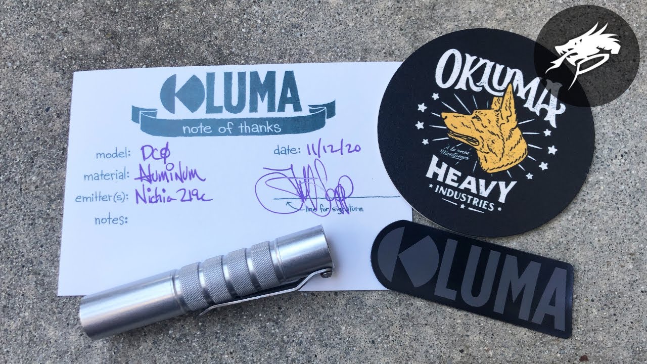 Okluma DC0 Unboxing (plus MGear wallet giveaway)