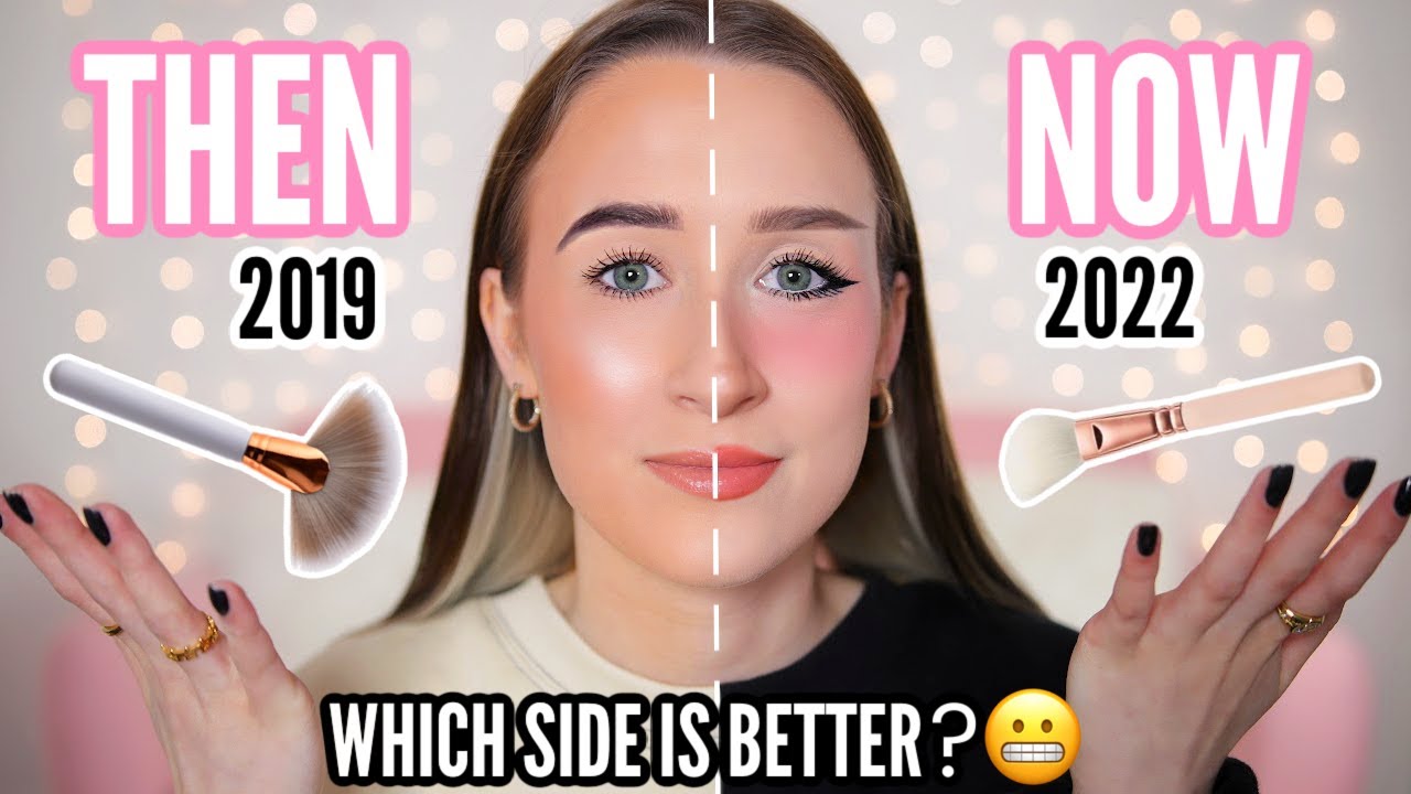 How I USED To Do My Makeup VS How I Do It NOW... (2019 - 2022)