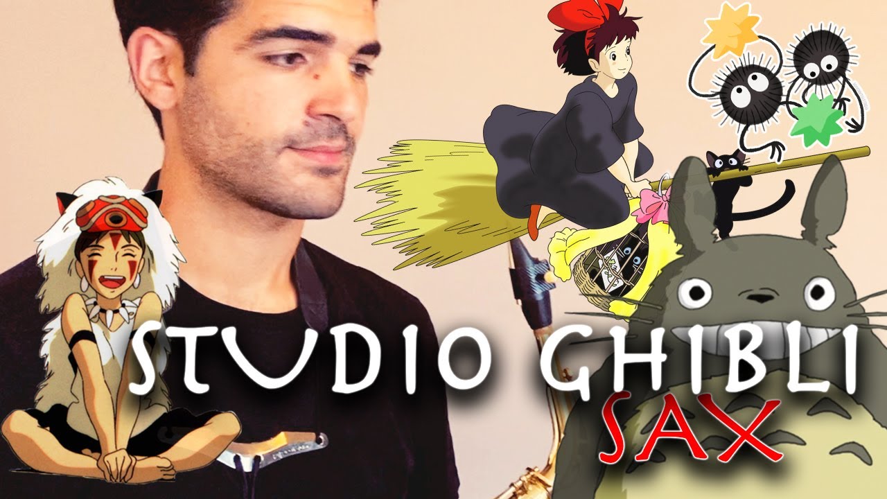 Studio Ghibli Music - Soundtrack medley for Saxophone and Piano