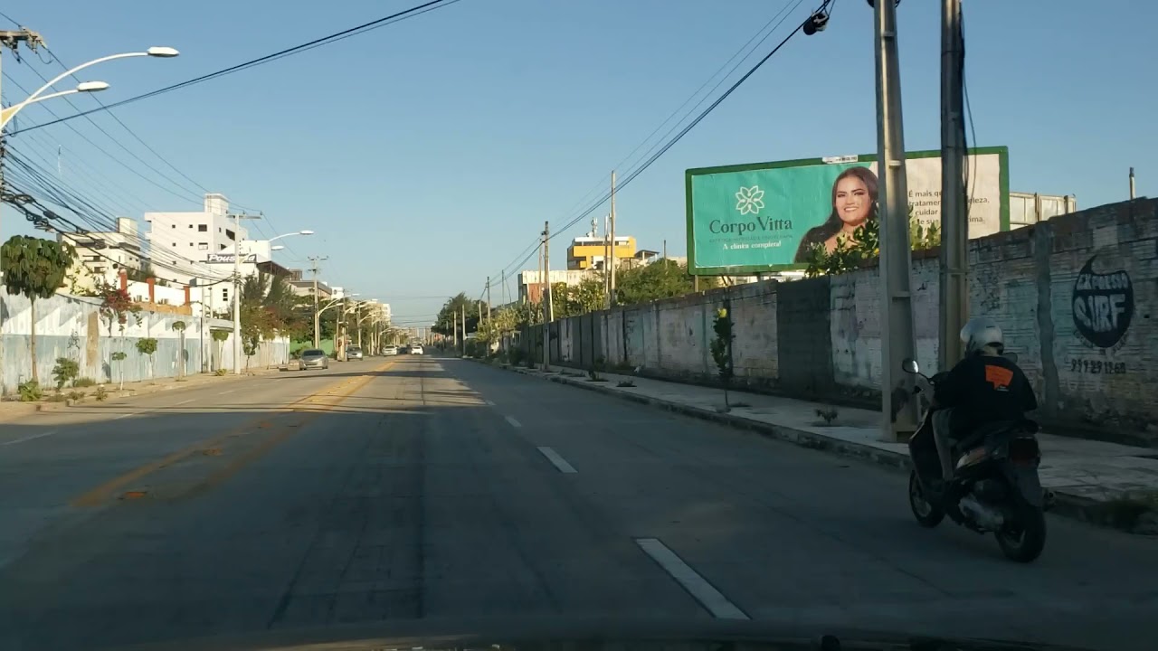 Bairro Praia do Futuro - Dirigindo por Fortaleza Cear&aacute;