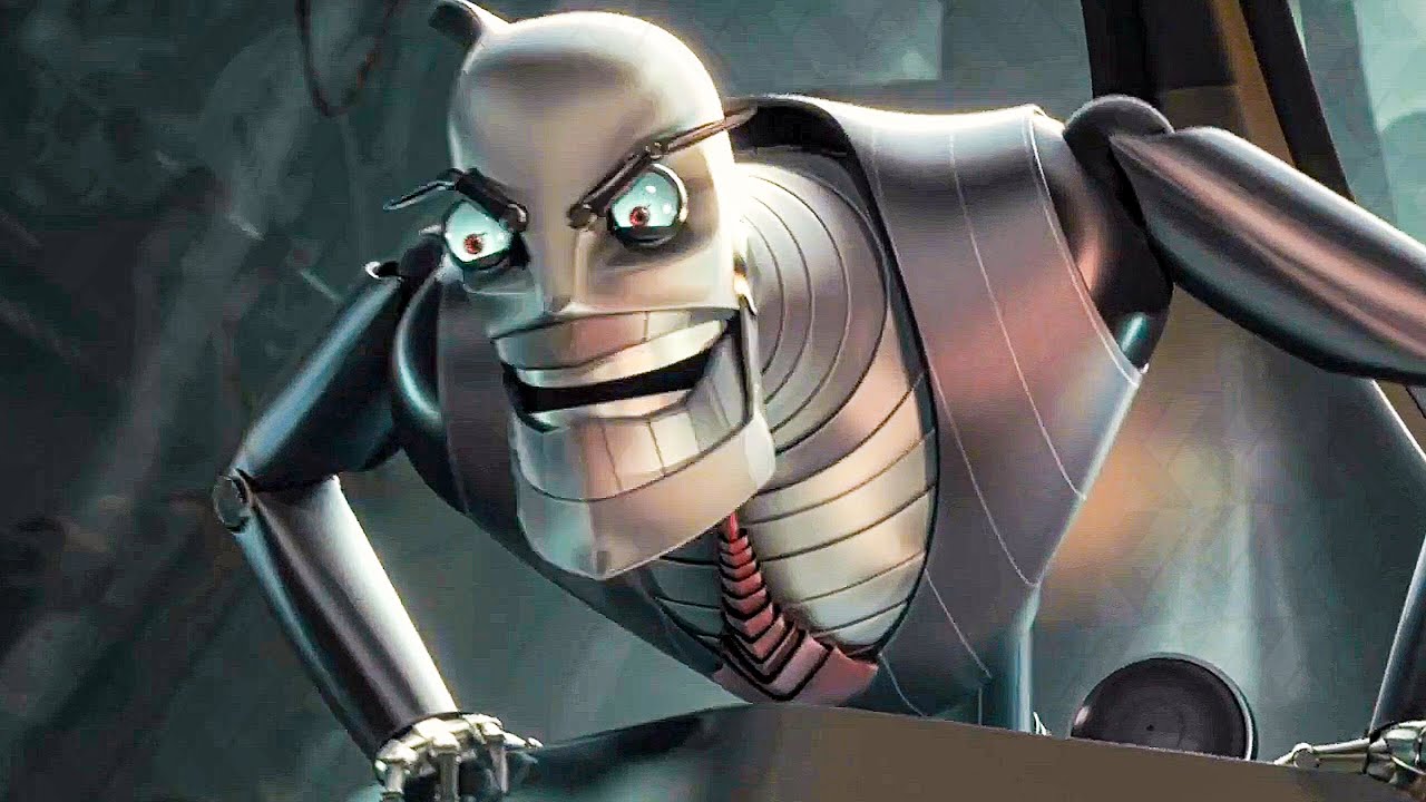 Defeating Ratchet and Madame Gasket Scene - ROBOTS (2005) Movie Clip
