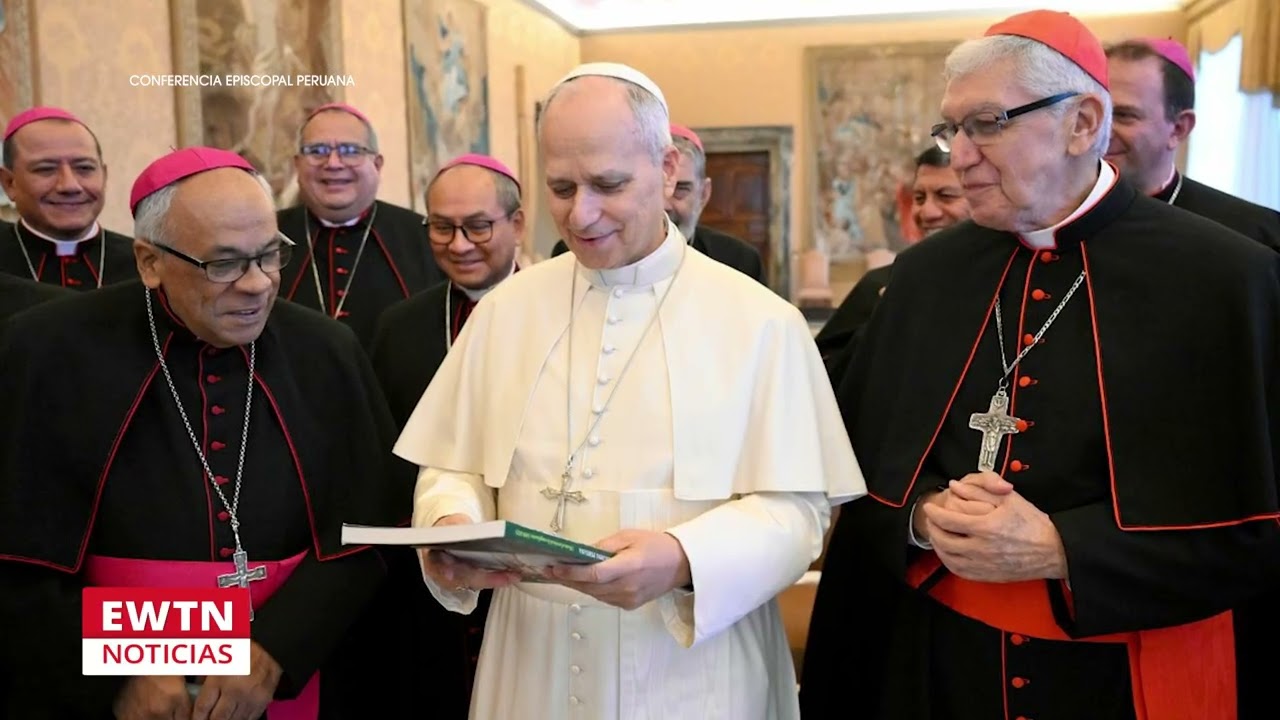 Encuentro del Papa León XIV con los obispos peruanos