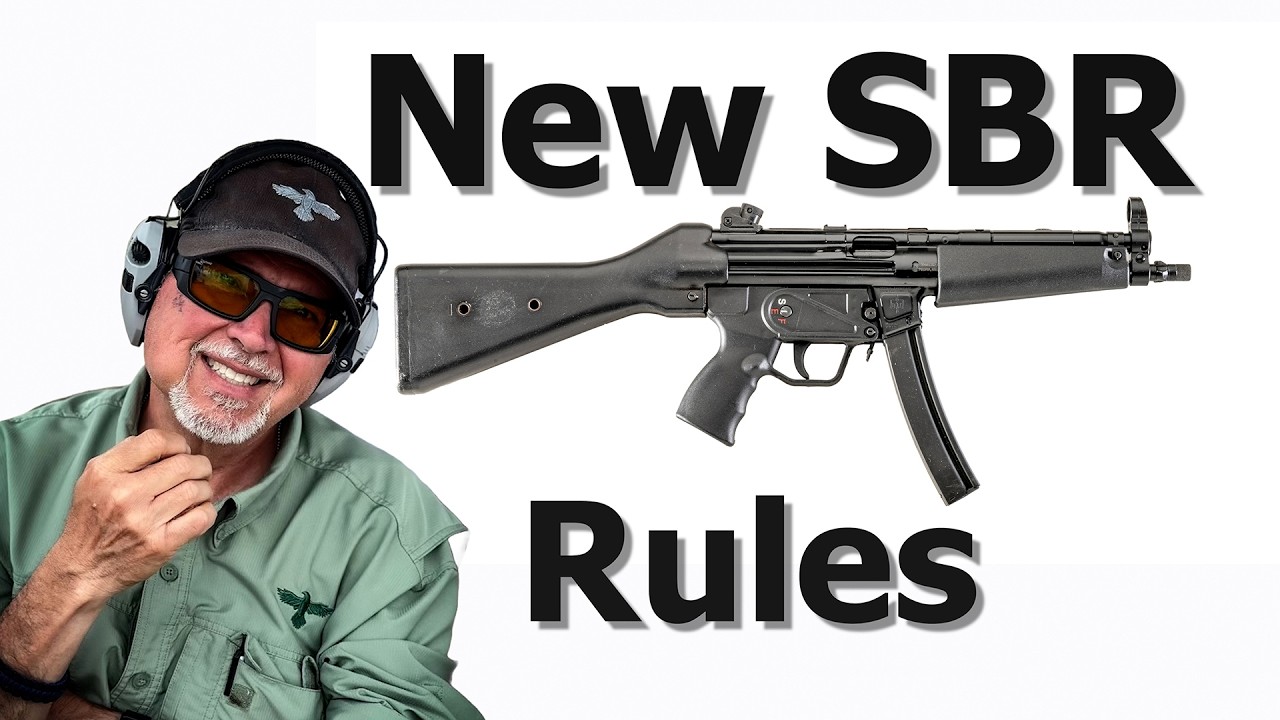 New SBR Rules Explained + Range Test! Is This Rifle Still Worth It?! 1754